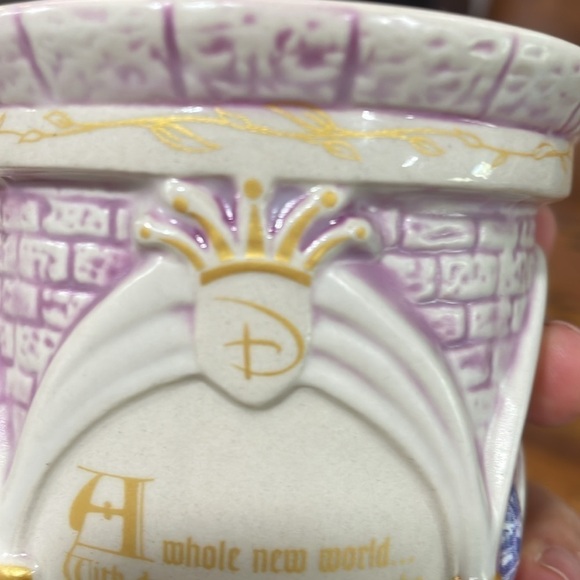 Disney Jasmine Aladdin 3D Figural Castle Mug NWT vintage - Picture 7 of 10